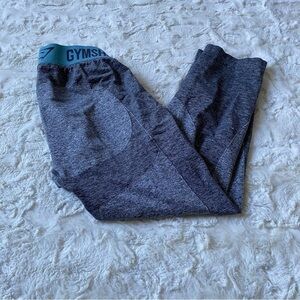 Gymshark Women's Gray Flex Cropped Leggings
